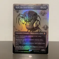 Koh, the Face Stealer ( Foil Borderless ) Avatar: The Last Airbender NM MTG - Image 1