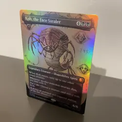 Koh, the Face Stealer ( Foil Borderless ) Avatar: The Last Airbender NM MTG - Image 2