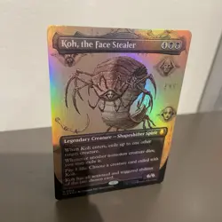 Koh, the Face Stealer ( Foil Borderless ) Avatar: The Last Airbender NM MTG - Image 3