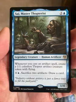 Sai, Master Thopterist #82 (NM) Aetherdrift DRC Magic MTG - Image 1