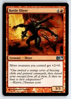 Battle Sliver - Magic 2014 - FOIL - Image 1