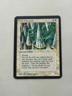 MTG Wall of Swords Alpha Magic the Gathering - Image 1