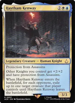 Haytham Kenway Common Magic The Gathering MTG NM (User-Provided Rarity) Assassin - Image 1