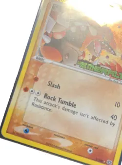 Pokemon TCG - Groudon EX Emerald 5/106 Expansion Stamp Holo Rare - Image 3