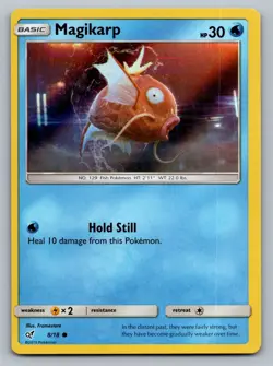 Pokemon TCG Detective Pikachu Magikarp (Holo Common) 8/18 - Image 1