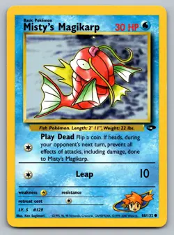 Pokemon TCG Gym Challenge Misty's Magikarp 088/132 - Image 1