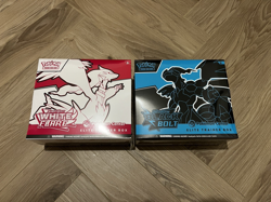 Sealed Pokemon Center Black Bolt White Flare Elite Trainer Box ETB English TCG - Image 1