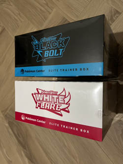 Sealed Pokemon Center Black Bolt White Flare Elite Trainer Box ETB English TCG - Image 4