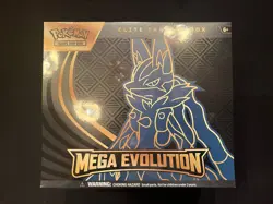 Pokemon TCG Lucario Mega Evolution Elite Trainer Box (ETB)- FACTORY SEALED - Image 1
