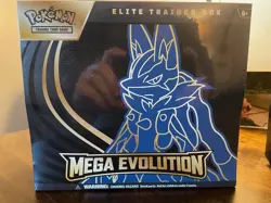 Pokemon TCG Mega Evolution Lucario Elite Trainer Box ETB New/ Factory Sealed🔥 - Image 1