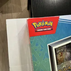 Pokemon TCG PRISMATIC EVOLUTIONS Premium Figure Collection Box & Lucario Ex Box! - Image 4