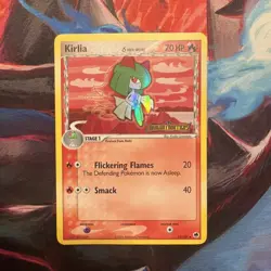 Pokemon TCG Kirlia Delta Species Reverse Holo Stamped Dragon Frontiers 33/101 - Image 1