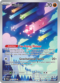 Minior 201/182 Illustration Rare - Pokemon Paradox Rift SV04 - Image 1