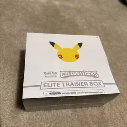 Pokemon Celebrations Elite Trainer Box ETB 25th Anniversary Factory Sealed - Image 1