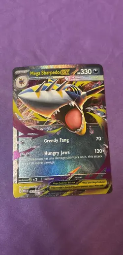 Pokemon TCG: Mega Evolutions Ex Lot Of (3) - Mega Absol/Sharpedo/Heracross - Image 3