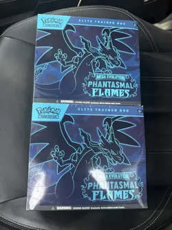 ** CHEAPEST** 2x Pokemon TCG Phantasmal Flames Elite Trainer Box etb lot - Image 1