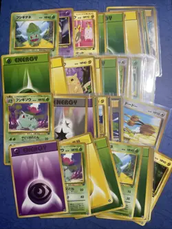 Pokemon Japanese VHS Starter Deck Bulbasaur & Venusaur Complete (non Holo) MINT - Image 2