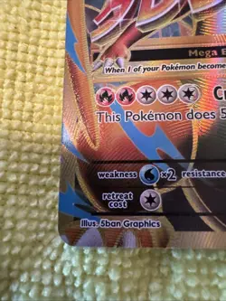 Mega M Charizard EX 2016 XY Evolutions 101/108 Holo Full Art Pokemon TCG NM - Image 5