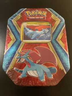 Pokemon TCG Salamence Dragons Tin **NEW/SEALED** 3 booster packs - Image 1