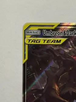 Pokemon TCG - Umbreon & Darkrai GX SM241 Ultra Rare Tag Team Promo Sun & Moon NM - Image 3