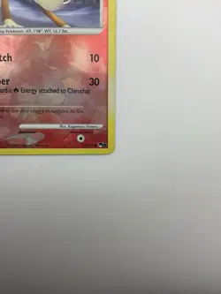 Pokemon 12/17 CHIMCHAR LV8 Cracked Ice R/Holo POP Series 8 Promo 2008 - Image 3