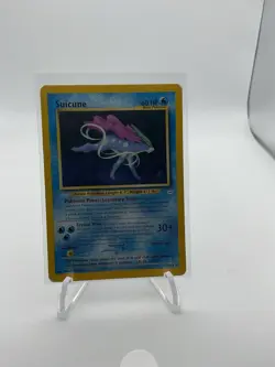 Suicune 27/64 Neo Revelation Non Holo Rare 2000 Vintage Pokemon TCG - MP - Image 1