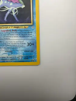 Suicune 27/64 Neo Revelation Non Holo Rare 2000 Vintage Pokemon TCG - MP - Image 3