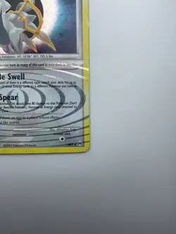 2009 Pokemon Arceus Arceus lv. 100 Holo Rare #AR5 - Image 3