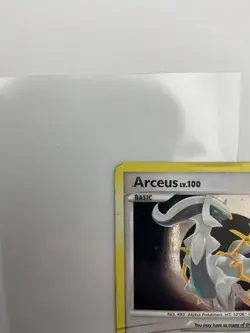 2009 Pokemon Arceus Arceus lv. 100 Holo Rare #AR5 - Image 5