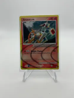 Arceus LV.100 Fire AR3 Platinum Arceus Collection HP Pokemon - Image 1