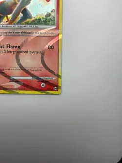 Arceus LV.100 Fire AR3 Platinum Arceus Collection HP Pokemon - Image 3