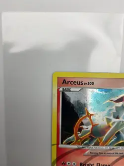 Arceus LV.100 Fire AR3 Platinum Arceus Collection HP Pokemon - Image 5