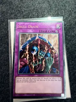 YUGIOH SKILL DRAIN ULTIMATE RARE OP19-EN003 NEAR MINT - Image 3