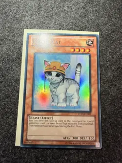 YUGIOH RESCUE CAT SUPER RARE TU03-EN002 - Image 1