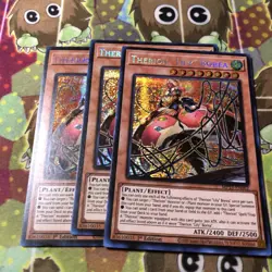 x3 Therion “Lily” Borea Prismatic Secret Rare MP23-EN062 YuGiOh - Image 1