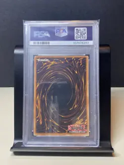 Yu-Gi-Oh! TCG Vampire Lord DCR-000 1st Edition Secret Rare PSA 7 - Image 2