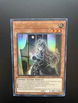 Yugioh Ghost Belle & Haunted Mansion DUDE-EN004 Ultra Rare 1st Edition LP/MP - Image 3