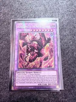 Yu-Gi-Oh! Alba-Lenatus the Abyss Dragon Starlight 1st Edition DIFO-EN035 - Image 1