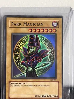 Yugioh! Dark Magician SYE-001 Super Rare Unlimited Edition LP - Image 3