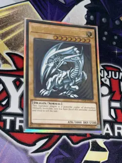 Blue-Eyes White Dragon - OP28-EN001 - Near Mint NM - Ultimate Rare - Unlimited - Image 3