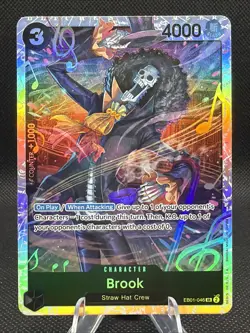 One Piece Brook EB01-046 Super Rare English NM - The Best Vol. 2 - Image 1