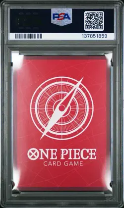 2025 ONE PIECE PROMOS PSA MAGAZINE EXCLUSIVE #001 SHANKS PSA 10 - Image 2