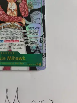 Dracule Mihawk (Manga) OP14-119 SEC Alt Art - The Azure Sea’s Seven EN - Image 4