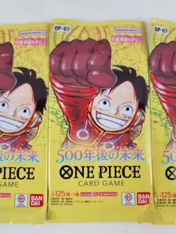 One Piece Card Game OP-07 500 Years in The Future Booster Pack 6 Cards x4Japanes - Image 4