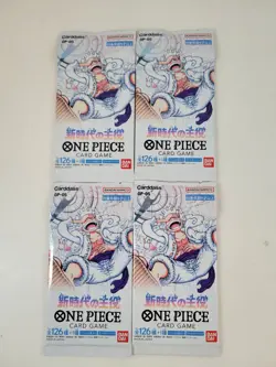 One Piece OP-05 Awakening of The New Era Booster Packs 4x Japanese Edition TCG - Image 1