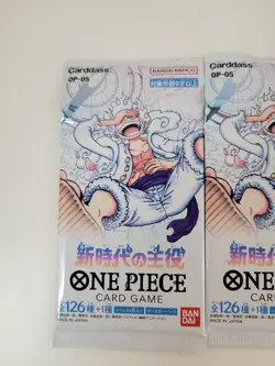 One Piece OP-05 Awakening of The New Era Booster Packs 4x Japanese Edition TCG - Image 3