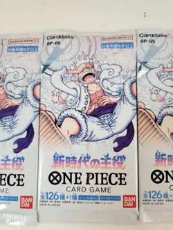 One Piece OP-05 Awakening of The New Era Booster Packs 4x Japanese Edition TCG - Image 4