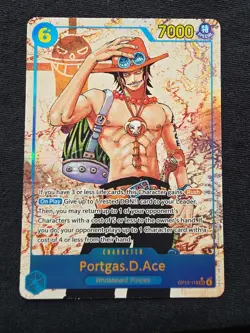 Portgas.D.Ace (119) (Parallel) OP13-119 Carrying On His Will Foil - Image 1