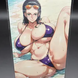 Nico Robin One Piece Anime Waifu Card Doujin ACG Goddess Holo - Image 2