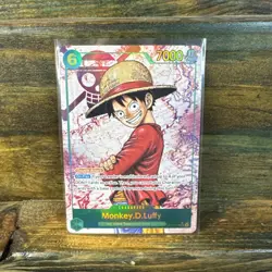 Monkey D Luffy SEC Alt Art OP13-118 Carrying On His Will One Piece TCG English! - Image 1